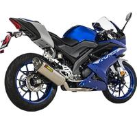 AKRAPOVIC Système d'échappement complet Racing adaptable pour Yamaha MT-125 ABS/YZF-R 125 ABS