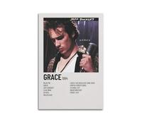 AKRHARWB Jeff Buckley Poster mural vintage élégant pour salon, chambre à coucher, affiche esthétique sans cadre 20 x 30 cm