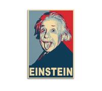 AKRHARWB Poster d'Albert Einstein - Art mural vintage élégant - Peinture décorative pour salon, chambre à coucher - Poster esthétique - 30 x 45 cm - Sans cadre