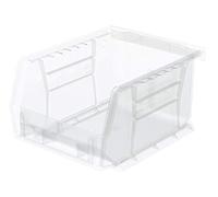 Akro-Mils AkroBins 30210 Lot de 24 bacs de rangement empilables à suspendre en plastique Transparent 12,7 x 10,2 x 7,6 cm
