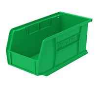 Akro-Mils AkroBins 30230 Lot de 12 bacs de rangement empilables à suspendre en plastique, 27,9 x 12,7 x 12,7 cm, vert