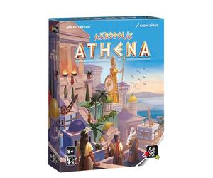 AKROPOLIS Athena - L'extension du Jeu de Base - Attirez-Vous Les faveurs d'Athena - De 1 à 4 Joueurs - A partir de 8 Ans.