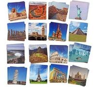 Akros Akros20404 Maxi-memory lieux du monde Cadre Jeu G