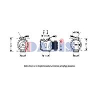 Compresseur Climatisation Compatible Pour Honda Civic VI Hatchback CRX III