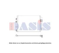 AKS DASIS Condensateur Climatisation Avec Sèche-linge pour Ford C-Max II Dxa /