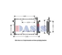 Condensateur Climatisation Avec Sèche-linge pour Suzuki Grand Vitara II De JT