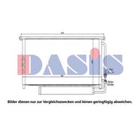 Aks Dasis Condensateur Climatisation Avec Sécheur Pour Smart Roadster Coupé 452