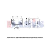 AKS DASIS 136012N Radiateur d'huile