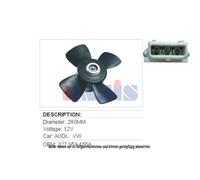 AKS DASIS Ventilateur Refroidissement Moteur Convient pour VW Passat Variant