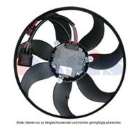 AKS DASIS Ventilateur Refroidissement Moteur Convient pour VW VI Touran 488028N