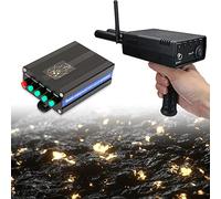 AKS Plus Détecteur de métaux portable, doré, 1000 m, profondeur 20 m, détecteur d'or, scanner de trésors souterrains de haute précision