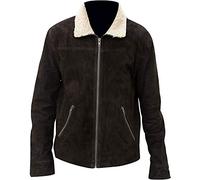 Aksah Fashion s Andrew Lincoln Walking Dead Rick Grimes Veste en daim pour homme, M