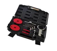 AKSDYIR Outils Courroie Distribution Compatible avec Ford pour Kuga pour Mondeo pour Ranger 2019-2.0 TDCi EcoBlue Moteur pour Diesel Kit D'outils D'alignement Manivelle Volant D'inertie(Black)