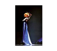 AKSEKA Mylene Farmer 16 Poster sur toile pour décoration murale de salon, chambre à coucher, style sans cadre, 30 x 45 cm