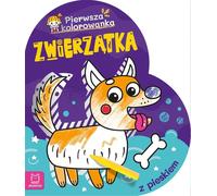 AKSJOMAT Animaux. Premier livre de coloriage avec un chien