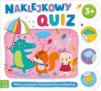 AKSJOMAT Autocollant Quiz 3+. Activation de la brochure du jeune enfant