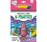 AKSJOMAT Livre de coloriage avec crayon à eau. Trouver la couleur et dans l'air.