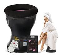 AKSOVA Yoni - Kit de vapeur Yoni avec 20 sachets d'herbes et coussin en U, kit vapeur à domicile pour odeur féminine, équilibre du pH, soin post-partum, soutien nettoyant et hydratant