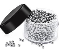 AKSXU Perles de nettoyage avec sachet pour un remplissage facile | Boules de nettoyage anti-rayures pour bouteilles, carafes à vin, vases et carafes à décanter
