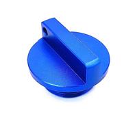 AKSYZ Bouchon de remplissage d'huile moteur en aluminium CNC compatible avec Yamaha YZF R1 R3 R6 R25 R125 600R 750R 1000R MT01 MT03 MT07 MT25 FZ1 FZ6 FZ07 FZ8 FJR1300 FZR FZS TDM XVS650 250 (bleu)