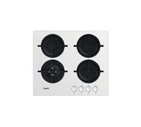 Whirlpool AKT 625/WH Noir, Blanc Intégré 60 cm Gaz 4 zone(s)