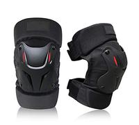 AKT Genouillères de Moto Protection du Genou Garde Conjointe Équipement de Protection Respirant Anti-Chute pour Motocross Ski Planche à Roulette Équitation