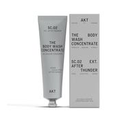 Akt - Le gel douche concentré Préparez, protégez et enrichissez votre peau. 3 concentrés sans eau ajoutée. Squalane d'olive, vitamine E. 1 tube dure jusqu'à 3 mois. 100 ml (SC.02 après tonnerre)