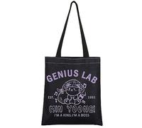 AKTAP Bangtan Boys Merchandise Sac fourre-tout Genius'Lab Inspire AgustAlbum Kpop Merch Army Cadeau pour les fans de M-Yoongi, Genius'lab Inspire Sac fourre-tout, 32 * 37cm