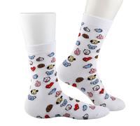 AKTAP Chaussettes fantaisie Singer Scoks Singer Merch K-pop Personnages K-pop Team Chaussettes fantaisie Cadeau pour fan de chanteur Chaussettes inspirées de BT, Chaussettes BT, 48