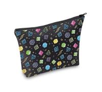 AKTAP DND Dice Gaming Lover Gifts Dragons Movie Inspired Pochette zippée Fantasy TTRPG Game Merch, Sac à dés - py1, MB
