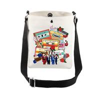 AKTAP Kpop Group Merch The Rose Album Tote Bag K-Pop Boy Group Gift The Rose Character Sac à bandoulière K-Pop Music Lover Cadeau, Sac à bandoulière The Rose Album, 16*15INCHES
