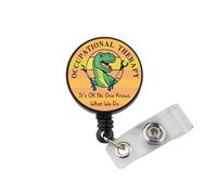 AKTAP Porte-badge pour technicien en pharmacie - Cadeau technique Rx - Clip pour pharmacien, médecin, étudiant en soins infirmiers (badge de pharmacie « Peace Love » - HT)