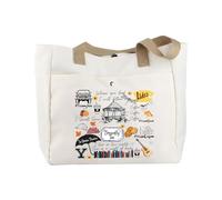 AKTAP Sac fourre-tout inspiré du dîner de Luker pour filles et femmes fans de comédie télévisée, Team Deam Tb-py1, 14.56*12.59*0.19 inches.