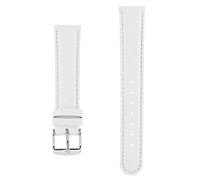 Akteo Bracelet pour Montre 18 mm Cuir Blanc