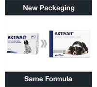 AKTIVAIT¹ CHIEN SUPPLÉMENT SYSTEME NERVEUX FONCTION CEREBRALE ANTI VIEILLESSE