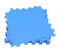 AKTIVE 52797 Lot de 9 Protections de Sol en EVA pour Piscine Amovible Bleu 50 x 50 cm