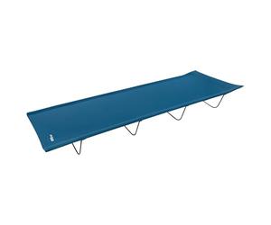 AKTIVE 52859- Chaise Longue Pliante, Lit Pliant de Camping, Chaise Longue de Plage, Chaise Longue Pliante D'Extérieur, Hamac de Jardin, Chaise Longue Résistante, Bleu Marine, 100kg, 180X60X18 cm