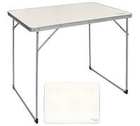 Aktive Folding Camping 80x60x70 Cm Table Blanc