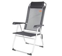 Aktive – Chaise de camping pliante 52886 – Coussin appui-tête, 44x55x101 cm
