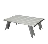 Aktive 52995 Table d'appoint Pliable de Camping, Argenté, Chico