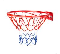 AKTIVE 54279 Panier de Basket-Ball Mural, 39 cm, échelle 1/1.16, Filet en Polyester et Anneau métallique, Installation avec 4 vis fournies, pour Jouer à la Maison, terrasse ou Jardin