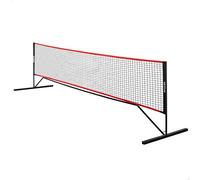 AKTIVE 54302 Filet de Pickleball 370 x 81 x 91 cm, en Acier et Oxford, Structure Amovible, Format Portable, Facile à Monter, avec Sac de Transport avec poignées, Structure résistante et légère