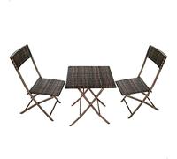 Ensemble Table + 2 Chaises Aktive - Blanc - Intérieur/Extérieur Multicolore