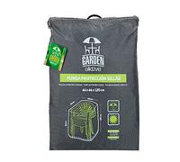 AKTIVE 61504 Housse de Protection pour chaises 66 x 66 x 120 x 80 cm Garden, Gris