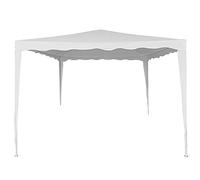 AKTIVE 62186 - Tente Amovible 300x300x250 Blanc, Auvents extérieurs terrasse, terrasse, Plage ou Camping, Pergolas de Jardin, Tonnelle Facile à Assembler