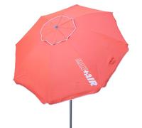 Aktive 200 Cm Antivition Beach With Inclinable Mast And Uv50 Protection Beach Umbrella Rose