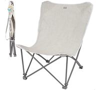 AKTIVE 62638 - Fauteuil Pliant extérieur Camping, Plage, Jardin, 78 x 76 x 90 cm, avec poignée de Transport, supporte jusqu'à 115 kg, chaises Pliantes, Chaise extérieure, Camping