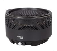 Aktive Smokeless Round Barbecue Argenté 31 cm
