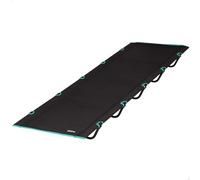 AKTIVE 63128 Lit Pliant de Camping Noir, 194 x 65,5 x 14 cm, Sac de Transport Inclus, supporte jusqu'à 100 kg, Facile à Monter, Ranger et Transporter, idéal comme lit d'appoint en Camping