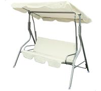 Aktive Garden Swing Seat 170x110x153 Cm Argenté